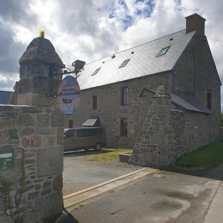 Chambres De Villee Saint-Georges-de-Gréhaigne Exteriér fotografie